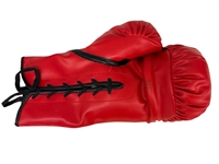 Smokin Joe Frazier Autographed Red Everlast Boxing Glove 