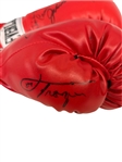 (2) Multi Autographed Red Everlast Boxing Glove by LaMotta, Basilio, Comacho, Frazier, Spinks, Cooney