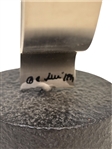 Curtis Jere Abstract Modernist Metal Sculpture on Base