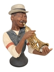 Edward J. Rohn 1985 Jazz Trumpeter Porcelain Figurine