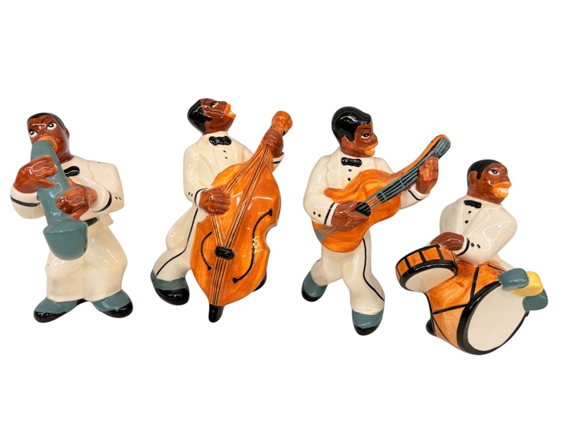 Jazz Quartet 1970s Porcelain Figurines