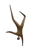 Curtis Jere Bronze Acrobatic Figures Sculpture