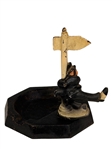Cast Iron Bourbon St, New Orleans Ashtray by John Wright