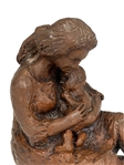 Silvana DeMichelis Arnart Masterpieces Cold Cast Bronze Mother and Child