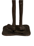 Bronze Brutalist Jazz Musician Sculpture