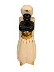 (4) Pieces Blackamoor Ceramic Pieces