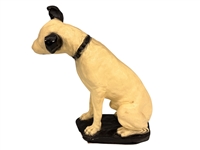 Nipper Large Chalkware Sculpture The RCA Dog
