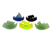 (5) 1930s Houze Ink Blotters: Jadeite, Elephant, Ship, Horse, Dog