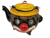1950's Thames Redware Clown Face Coffee/Tea Set