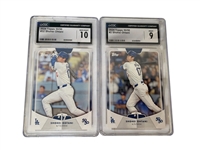 (5) Shohei Ohtani Graded Baseball Cards