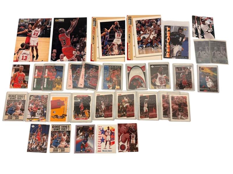 (33) Michael Jordan Basketball Cards