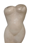 Yetta Rosenberg Marble Sculpture Female Nude Torso