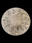 Phoenix Consolidated Glass Dancing Nymphs Plate