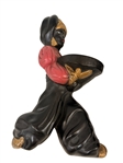 Pair Blackamoor Alexander Backer Wall Pocket Hangers
