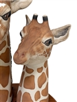 Kazmar Porcelain Giraffe Mother and Colt Numbered 55/450