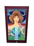1984 Louisiana World Exposition Poster "Water Goddess" Illustrated by Hugh Ricks