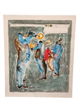 Leo Meiersdorff  "Jazz Musicians" Lithograph 