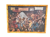 "The Sugar Shack" 1971 Illustrated Ernie Barnes Offset Lithograph Featured on Marvin Gayes Album I Want You