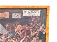 The Sugar Shack 1971 Illustrated Ernie Barnes Offset Lithograph Featured on Marvin Gaye's Album I Want You