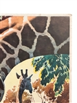 1950 South Africa Travel Poster Discover South Africa Illustrated by Mildred Giddings Burrage