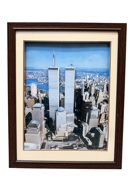 3-D Paper Art "Twin Towers" New York City 