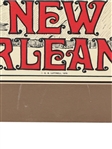 1978 G.B. Luttrell Poster Le Vieux Carre New Orleans