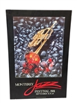 (2) Jazz Posters; Atlanta 1987 Illustrated Rene Magritte, Monterey 1981