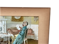 Francis Davis Millet 1894 Chromolithograph How the Gossip Grew