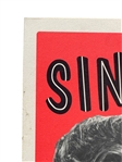 Frank Sinatra Record Store Promotional Poster for Columbia Records
