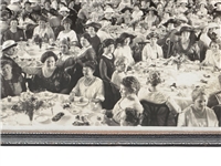 Original Black and White Photograph Ladies Oriental Shrine at the Hollenden Hotel 1922 in Cleveland