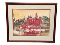 Viktor Schreckengost "Engine No. 21" Signed and Numbered Lithograph