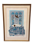 Amram Ebgi "Windows of Jerusalem" S/N Lithograph