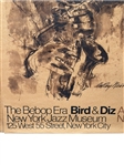Leroy Neiman Promotional Poster The Bebop Era Bird and Diz NY Jazz Museum