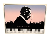 Duke Ellington Music Lives on 1974 Memorial Poster Designed by Oren Sherman