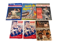 (6) Early Baseball Magazines