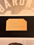 (8) Cleveland Barons Hockey Cut Signatures