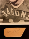 (8) Cleveland Barons Hockey Cut Signatures