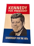 John F. Kennedy Campaign Poster 