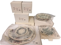 Lenox Porcelain Winter Greetings Dishes Group
