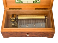 Thorens Music Box with Original Box Made in Switzerland with 6 Songs