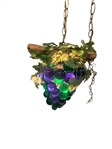 Mid Century Modern Lucite Grape Bunch Swag Lamp