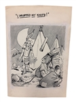 (5) Jack Ficklen, William Sandeson Original Political Cartoon Art 