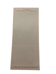 1972 (108) Pieces Sunoco NFL Football Stamps in Unopened Booklets