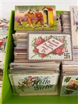 600-800 Border and Borderless Postcards Holiday, Pinups, Cartoon 