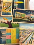 1500+ Linen US State Town and City View Postcards