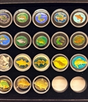 Fish Ohio Pins From 1980 - 2011 