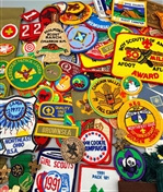 Group of BSA GSA Patches, Pins and Buttons