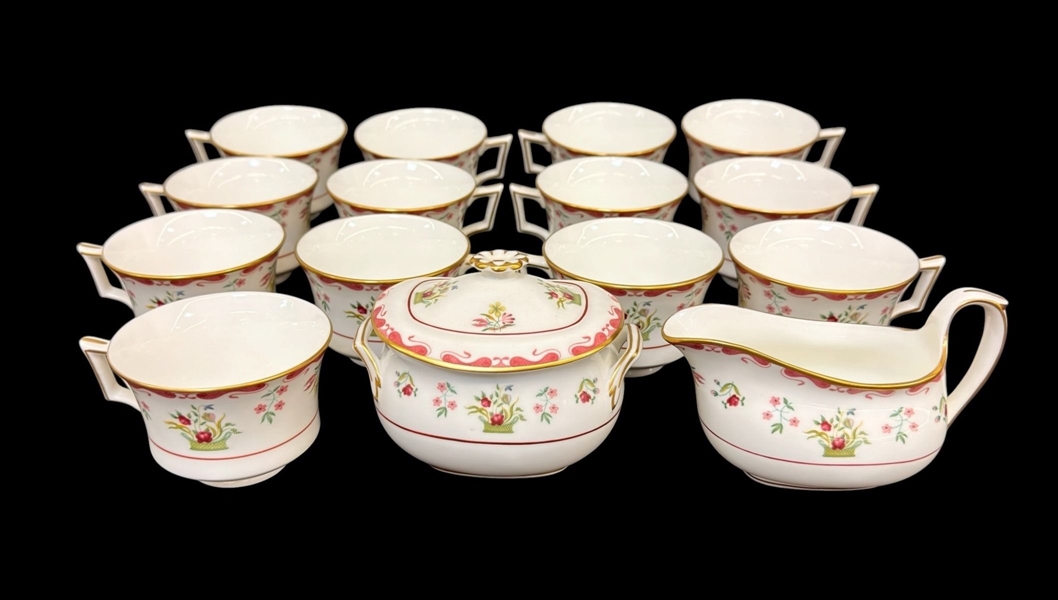 Group of Wedgwood Commemorative Ware Biance Bone China England