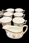 Group of Wedgwood Commemorative Ware Biance Bone China England