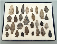 Group of (29) Arrowheads, Projectile Points